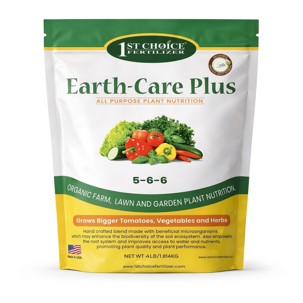 Earth-Care Plus 5-6-6 | 1st Choice Fertilizer